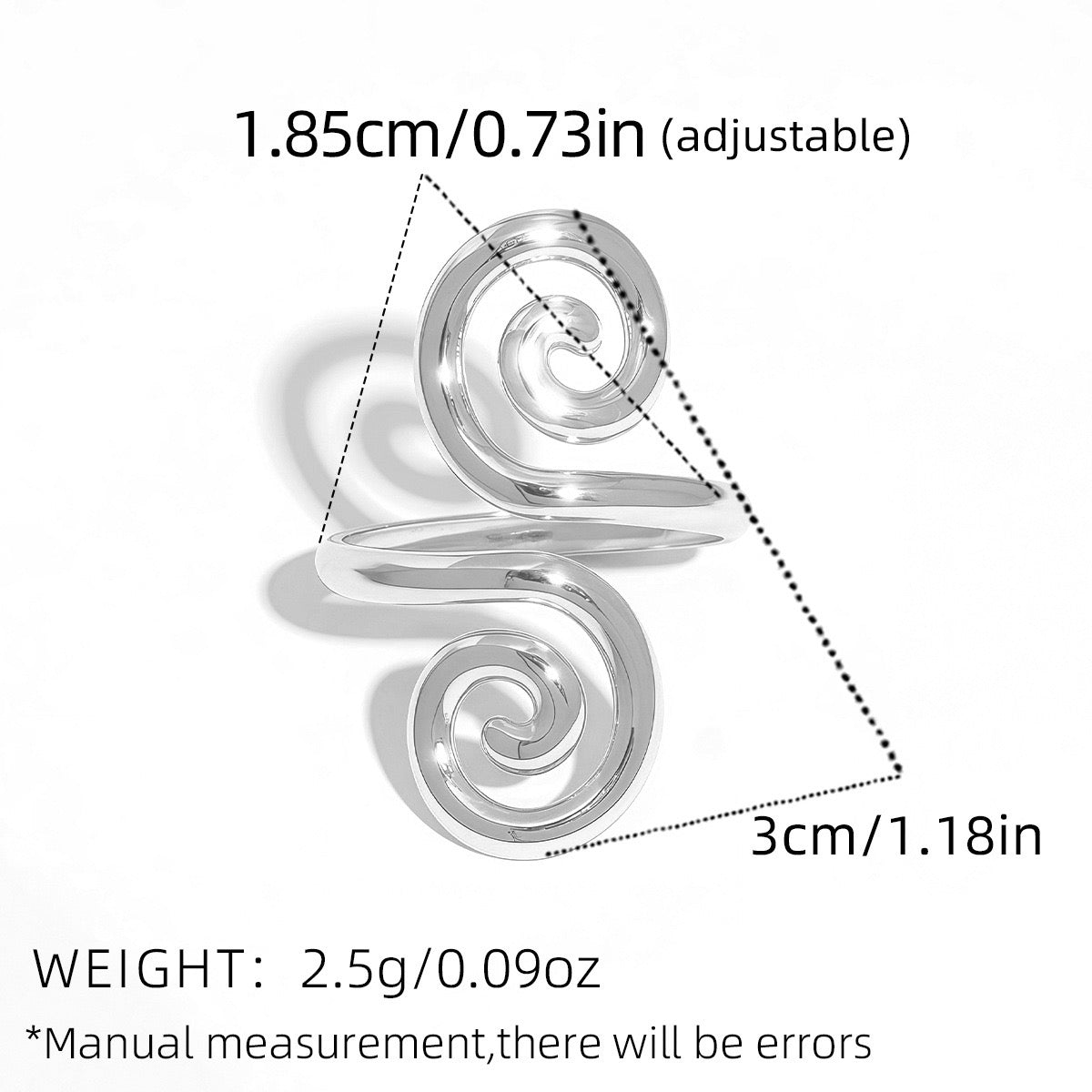 Silver paradise rings