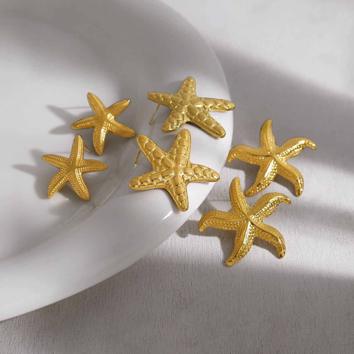 Glen classic dainty starfish earrings