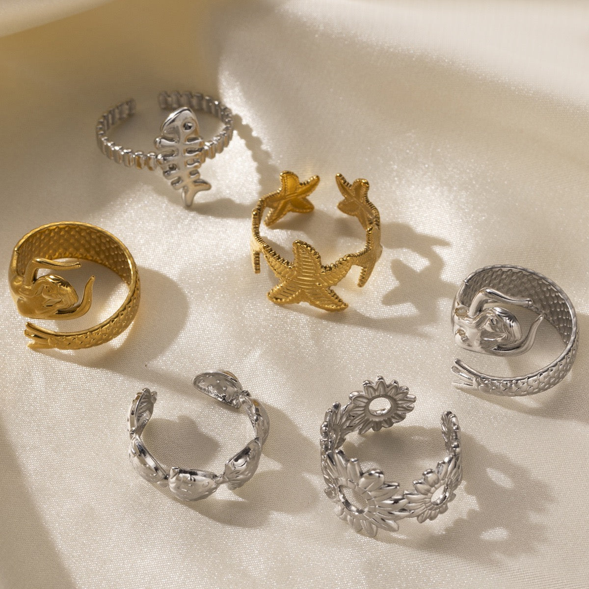 Glen classic dainty starfish earrings