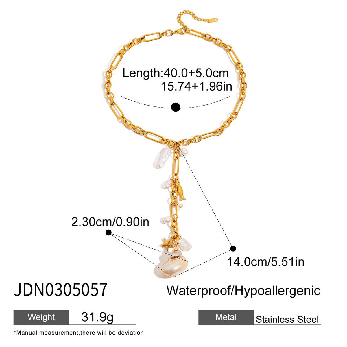 Bondi Yuki summer handmade  charm necklaces