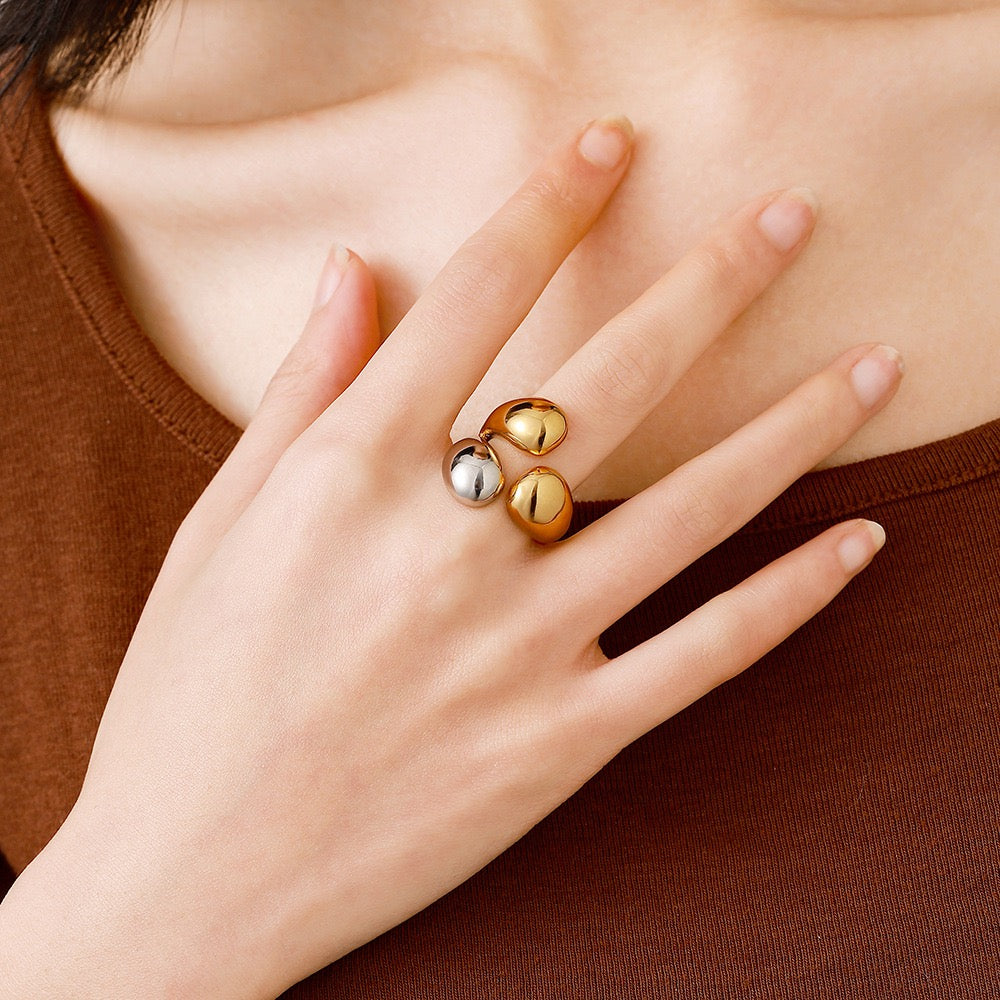 Two tones mix rings
