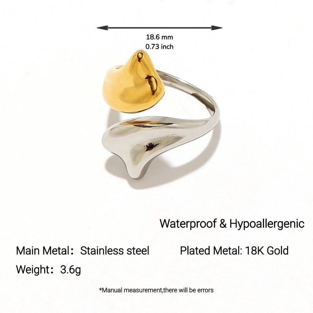 Two tones mix rings