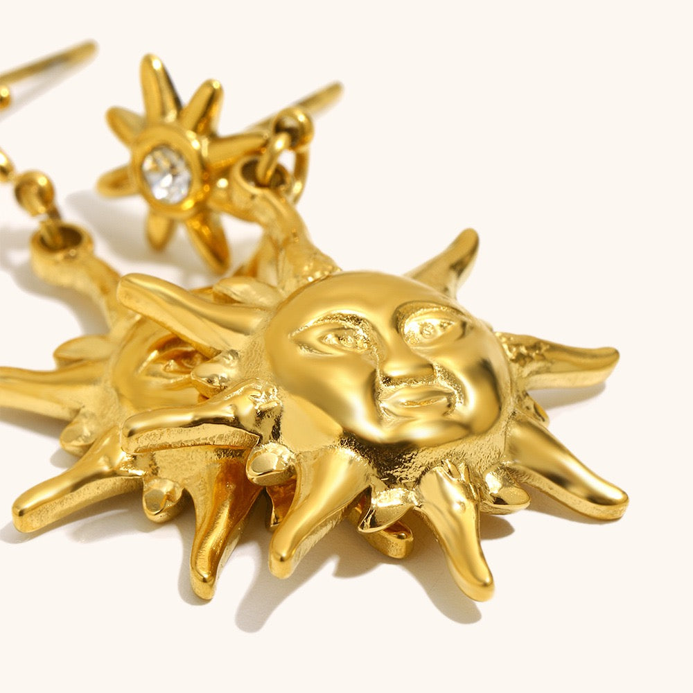 Sun earrings collection