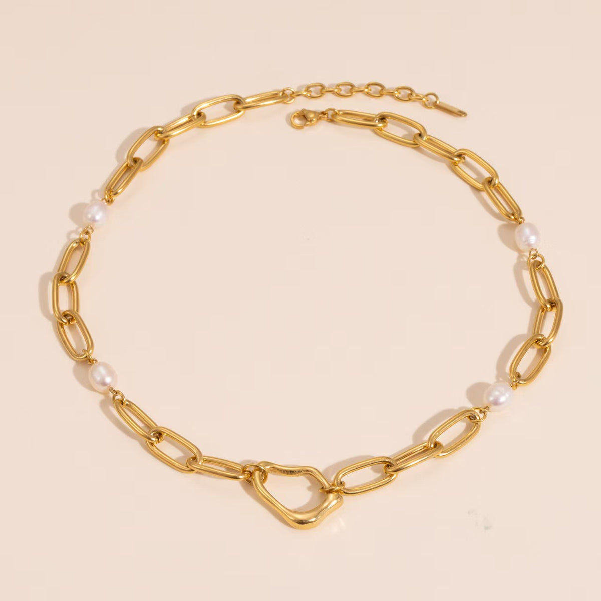 Green heart chain set