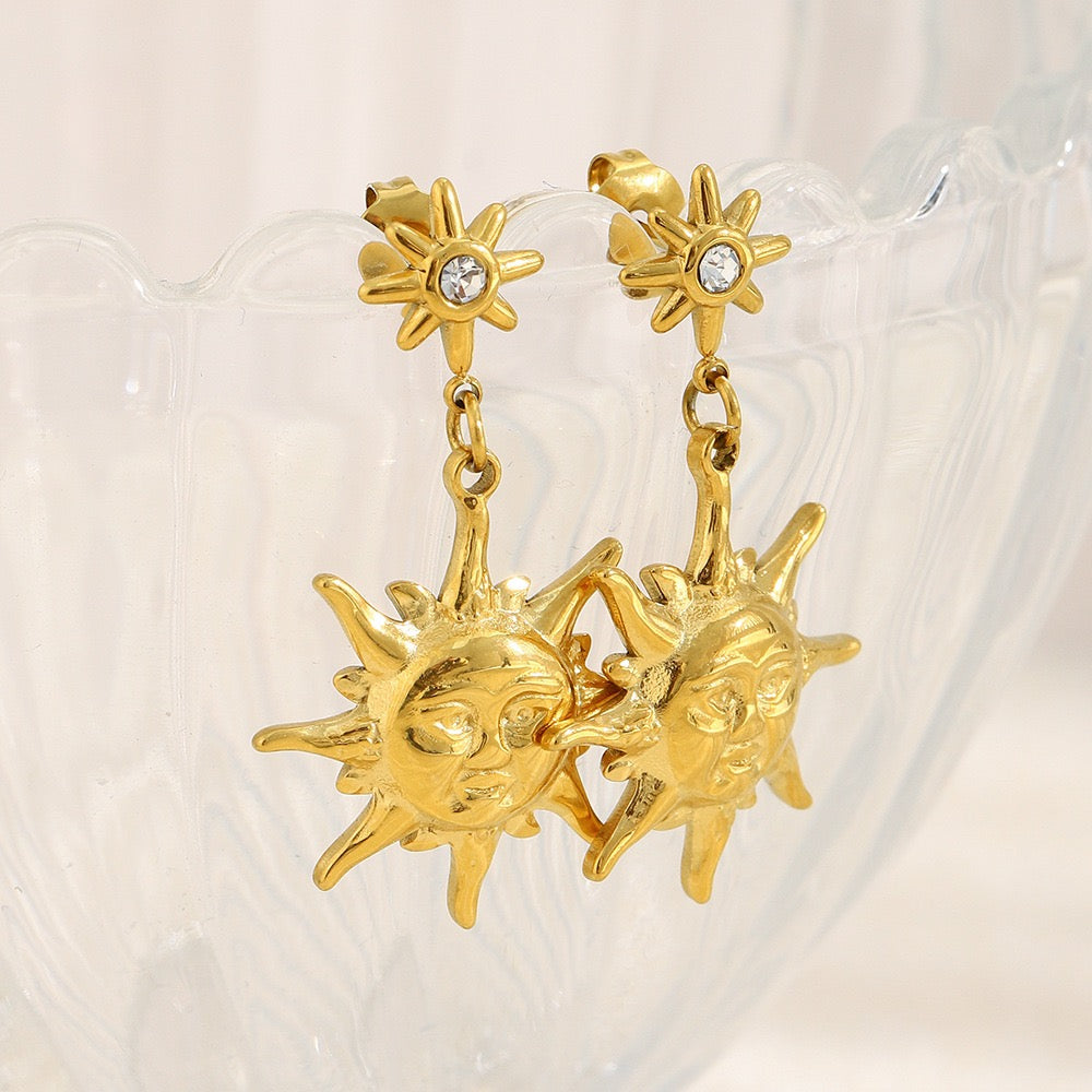 Sun earrings collection