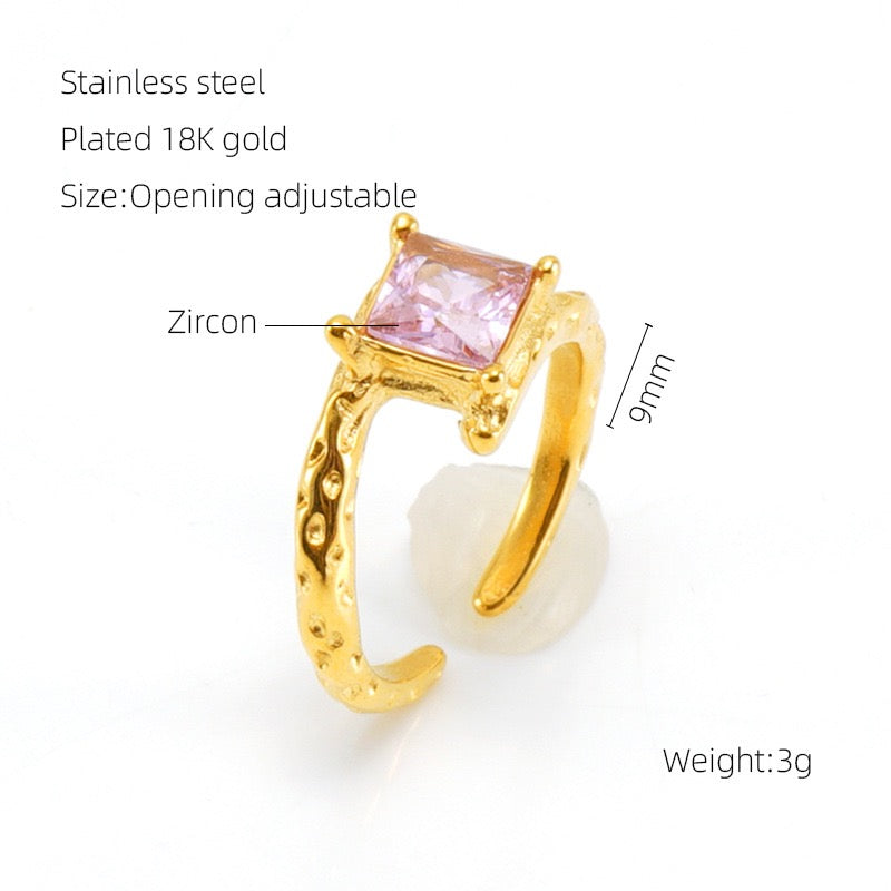 Iris Stone rings collection