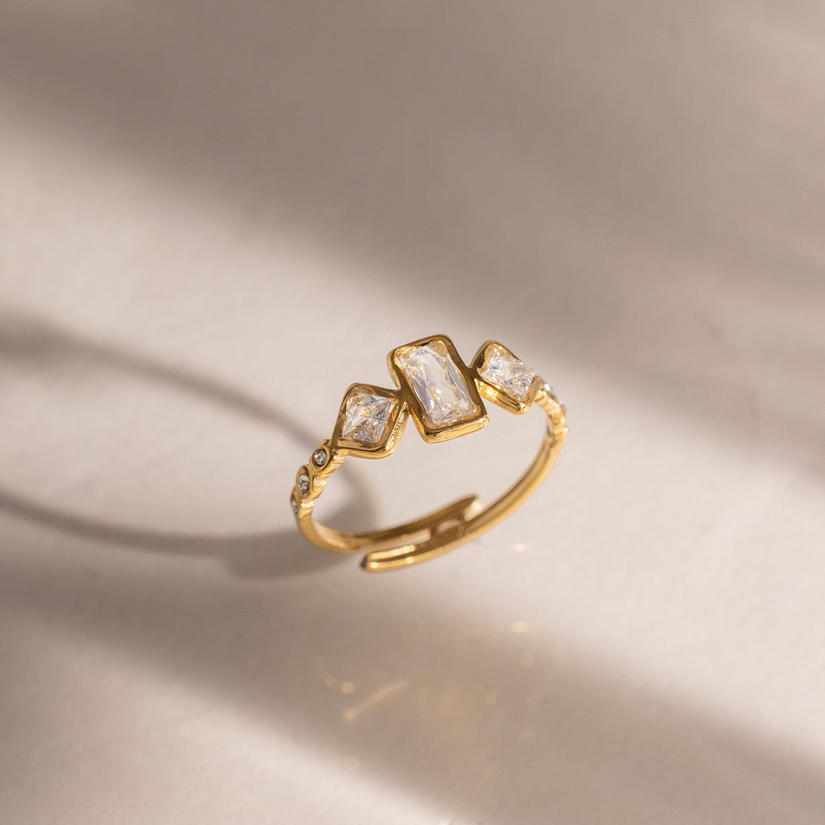 Valencia Zirconia Statement Ring