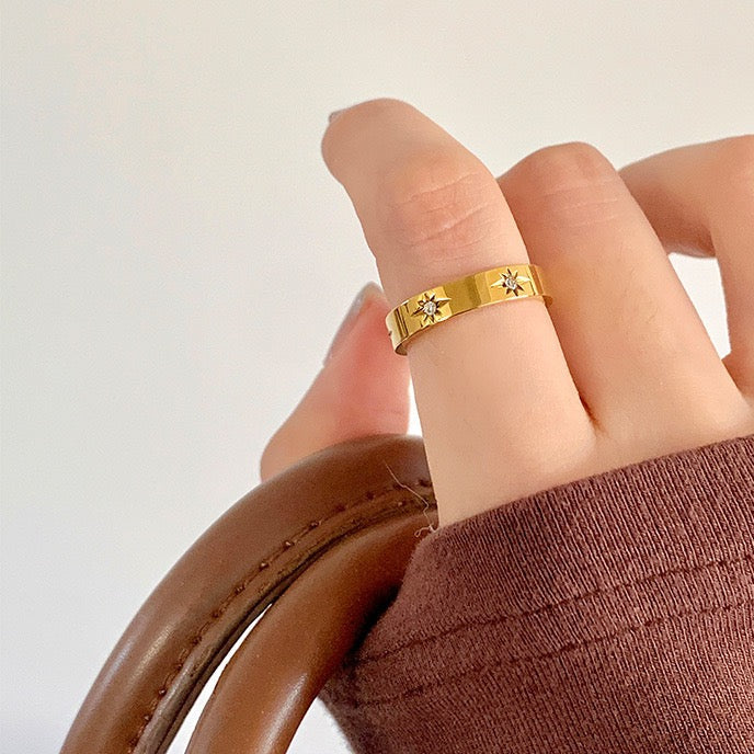 Teresa Octagram star rings