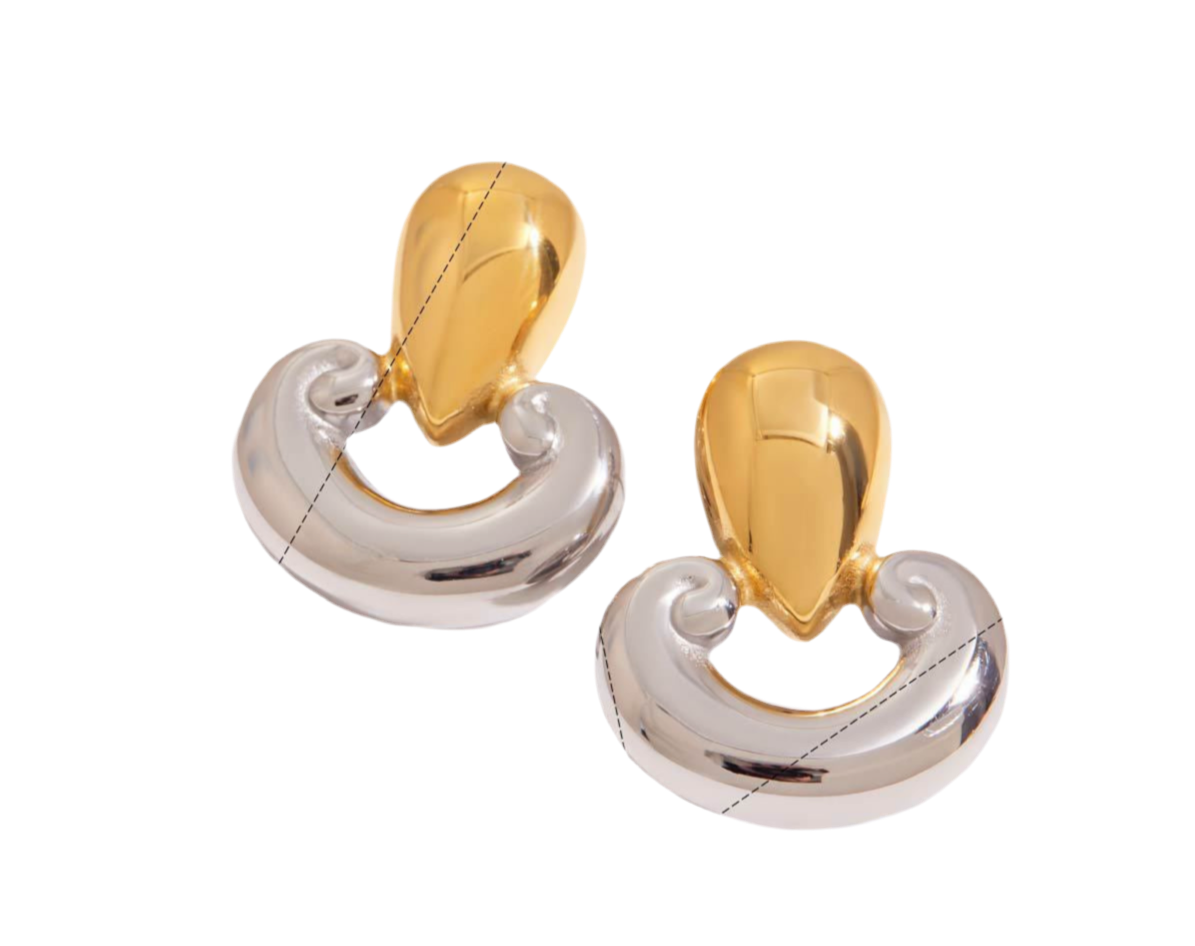 Tasmine chubby earrings