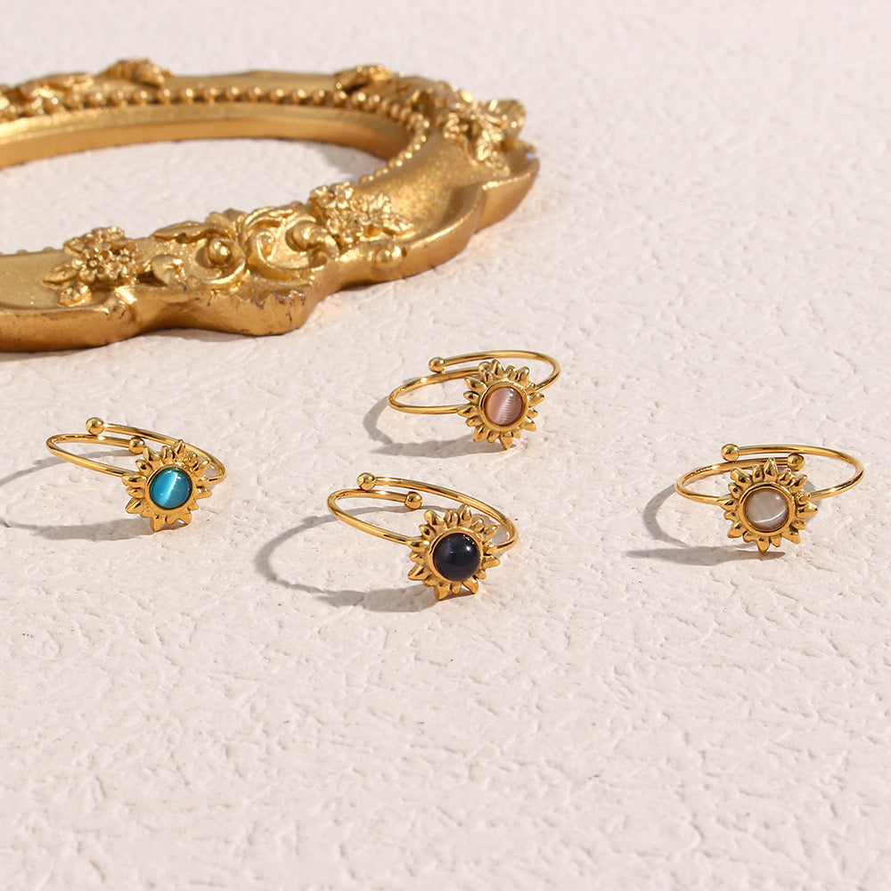 Alaska cateye sun rings