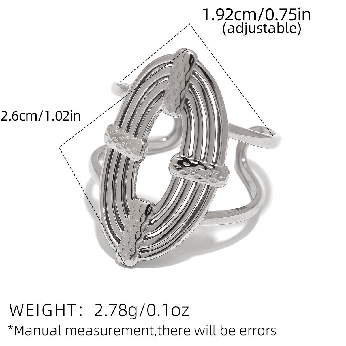 Silver paradise rings