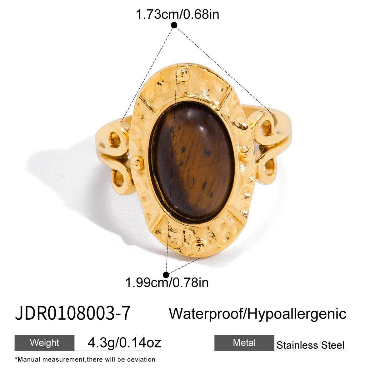 Tiger eye collection