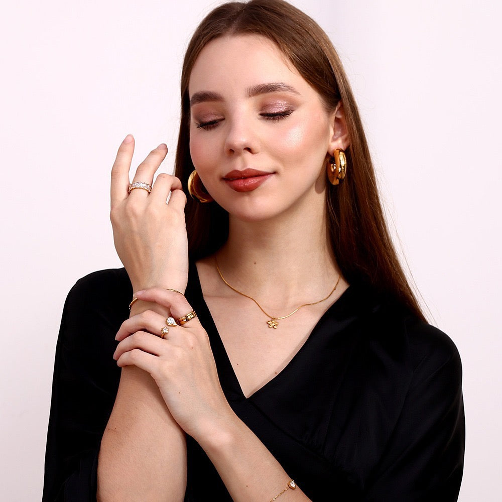 Dorren Double star rings