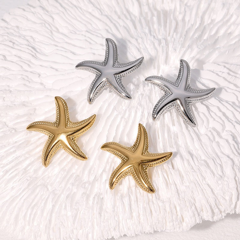 Natalie starfish earrings