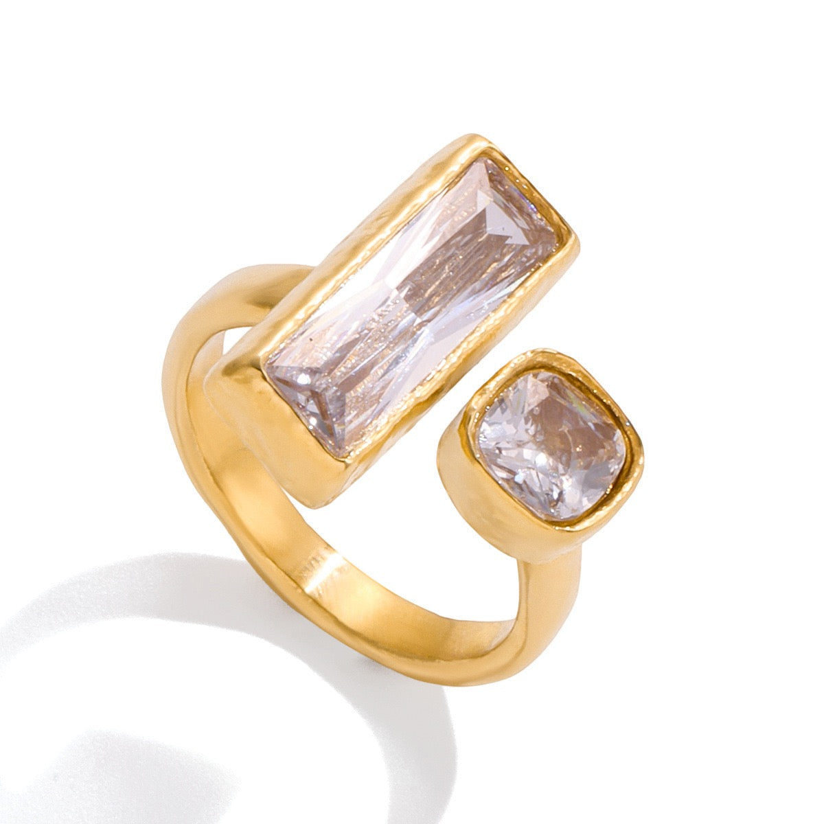 Dorren Double star rings