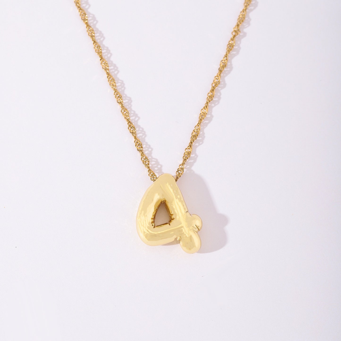 Bubble number necklace