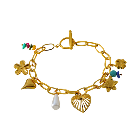 Starfish charm bracelets