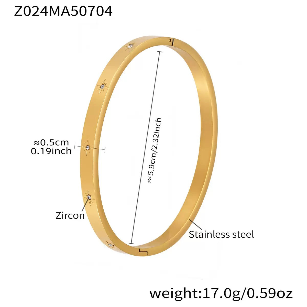 Heidi star bangle collections