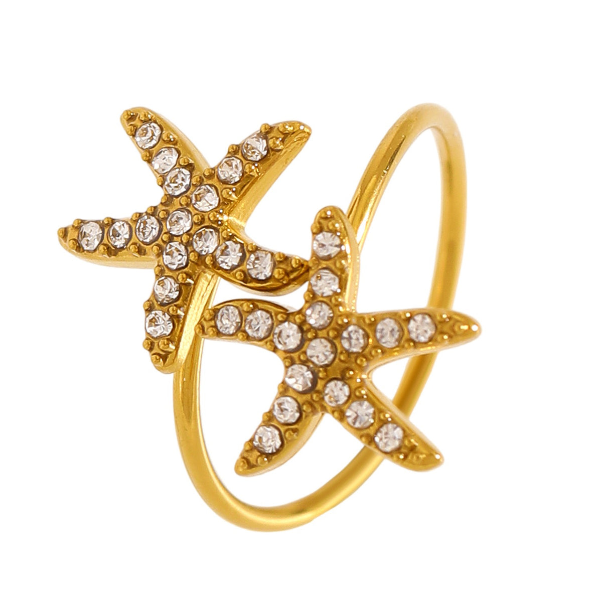 Pearly ocean starfish rings
