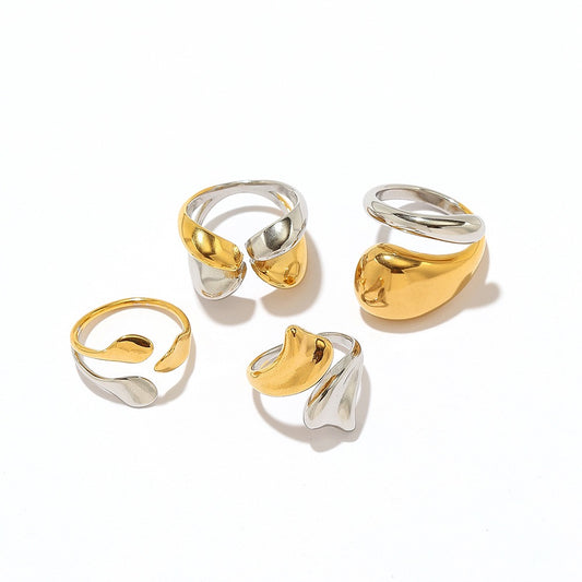 Two tones mix rings