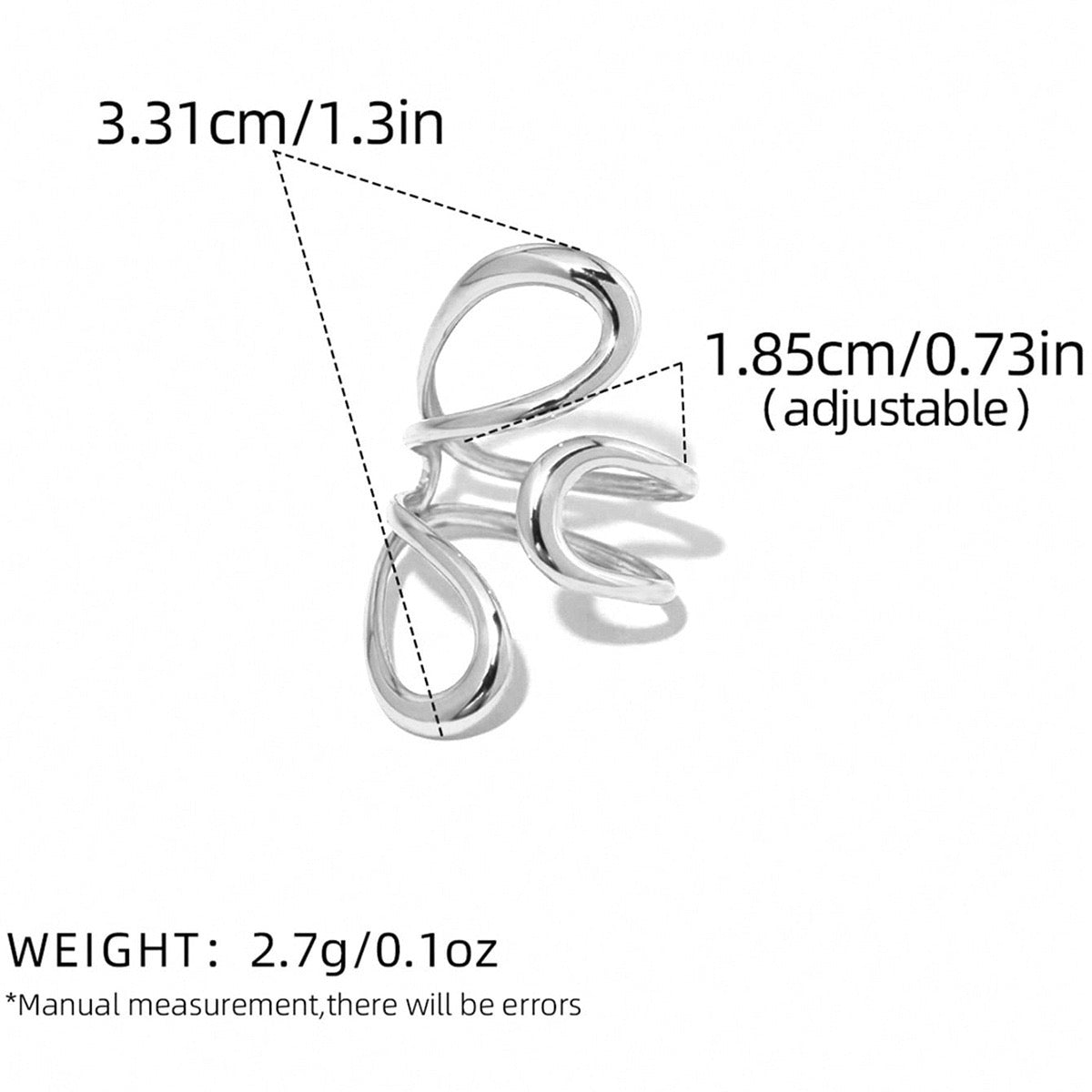 Silver paradise rings