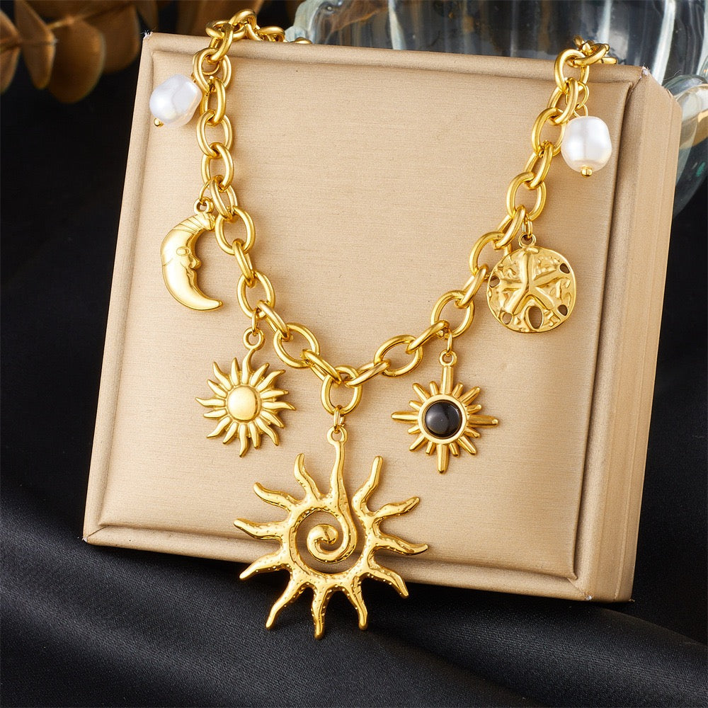 Bondi Yuki summer handmade  charm necklaces
