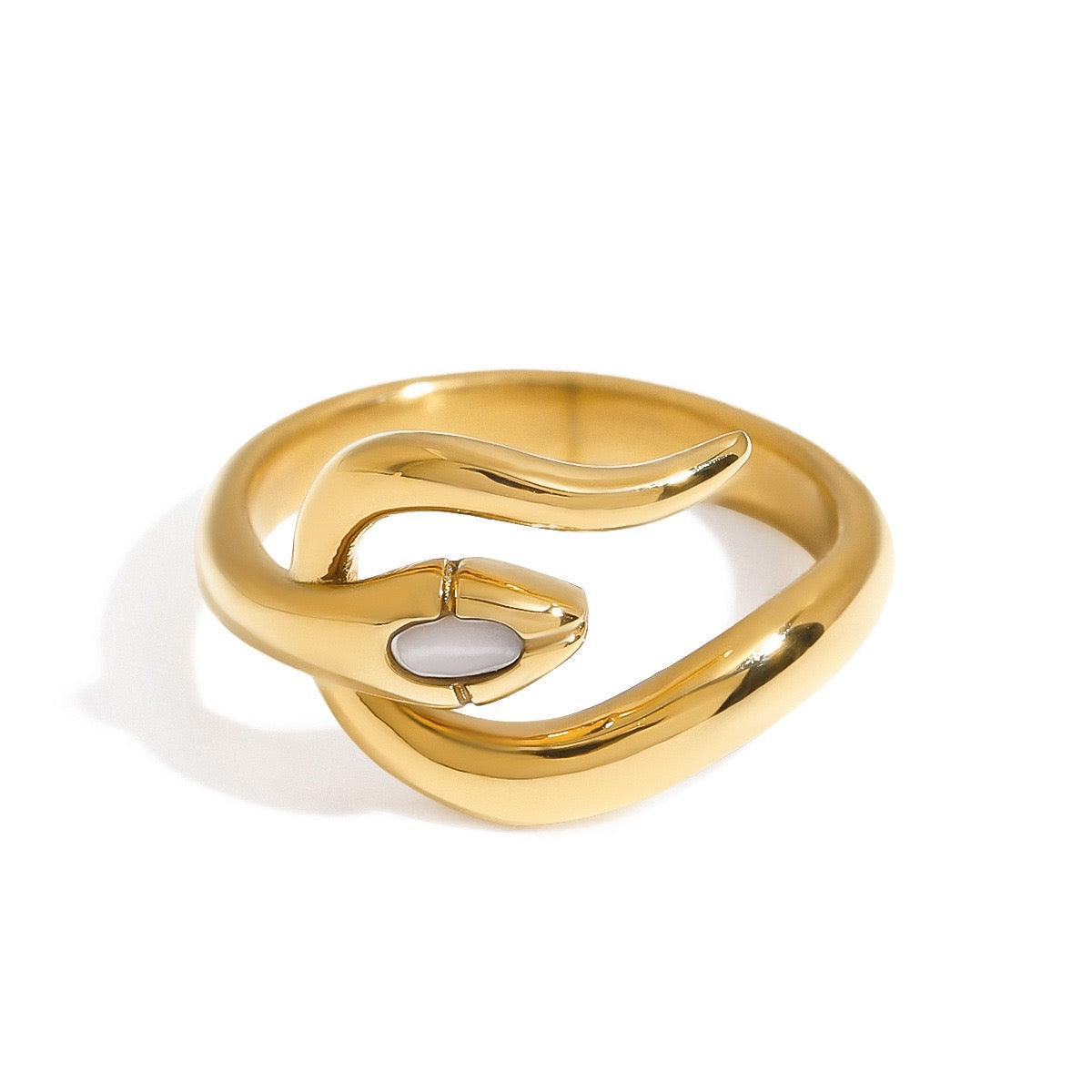 Serpentine Snake Ring