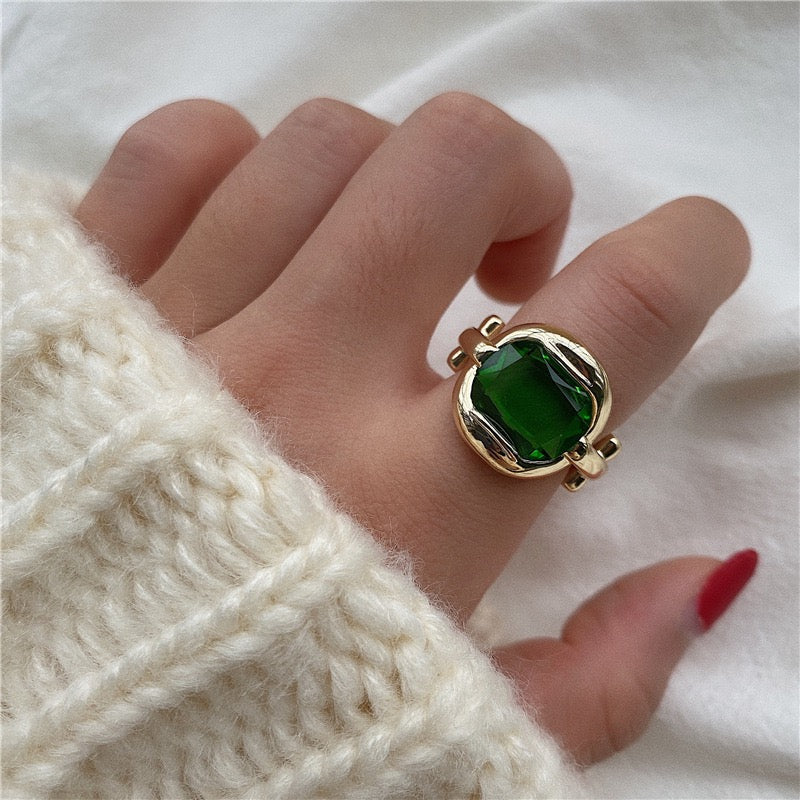 Valentina Emerald Rings