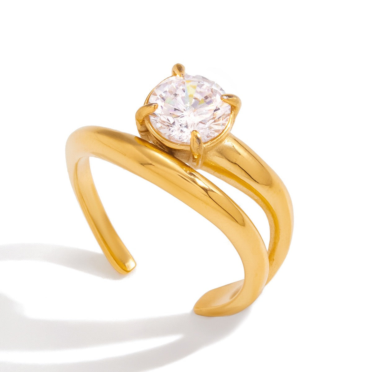Valencia Zirconia Statement Ring