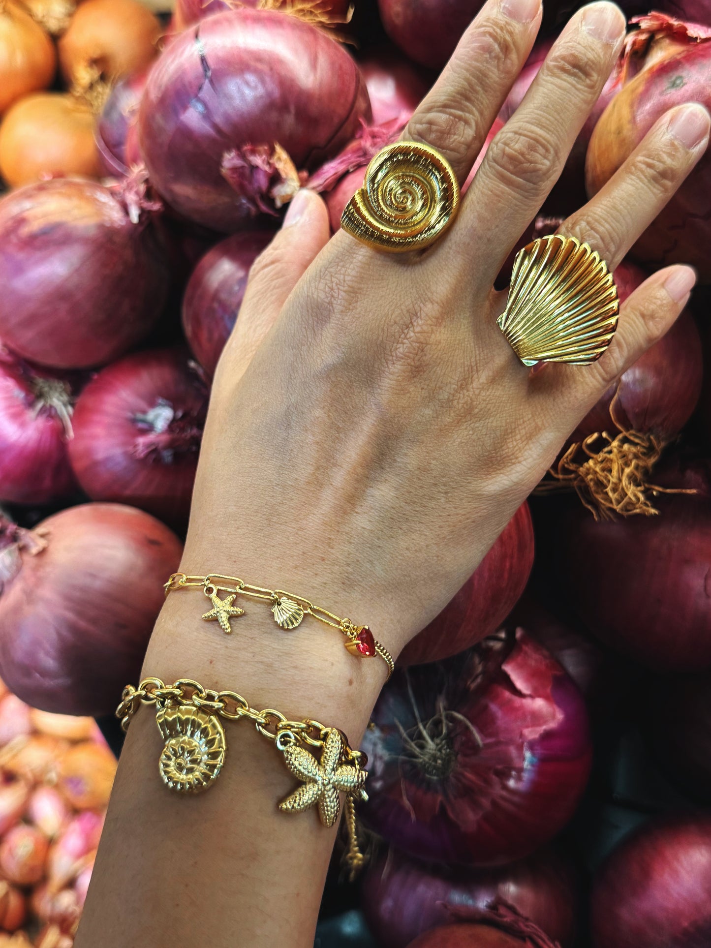 Anny Bondi rainbow charm bracelets collections