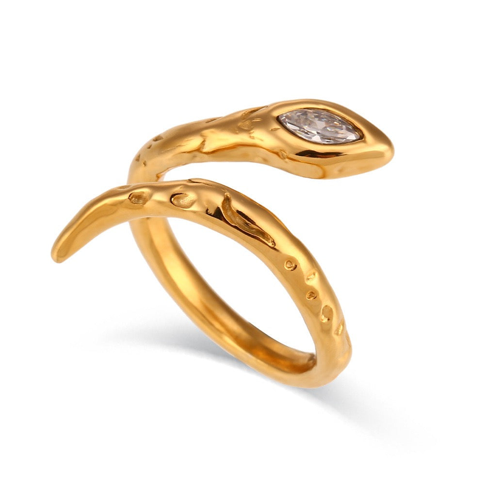 Serpentine Snake Ring