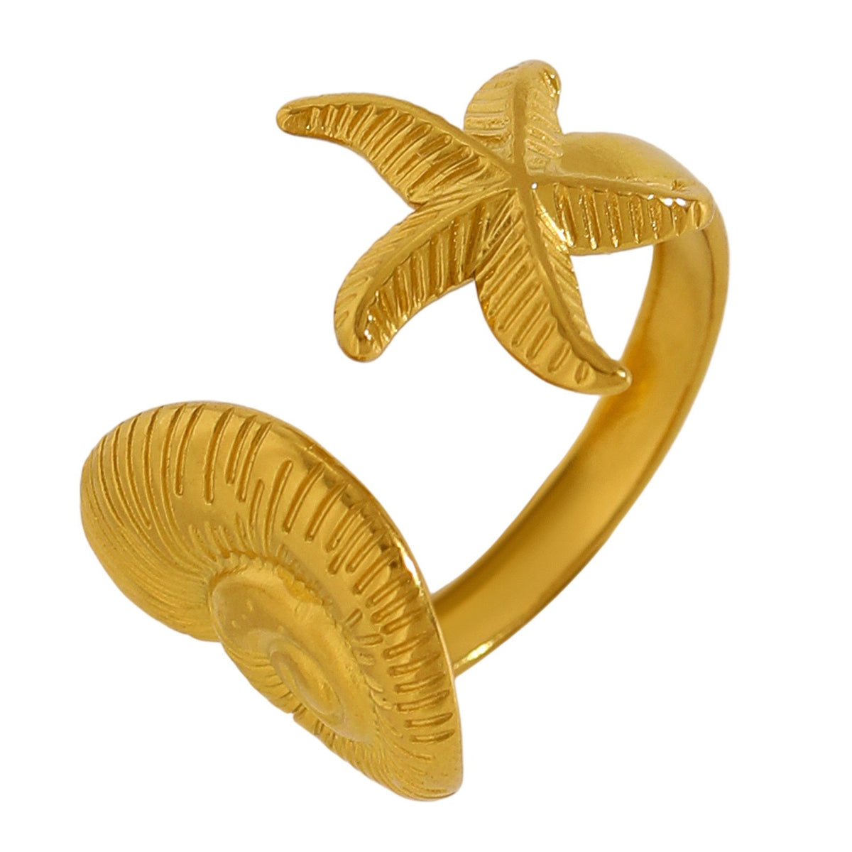 Pearly ocean starfish rings