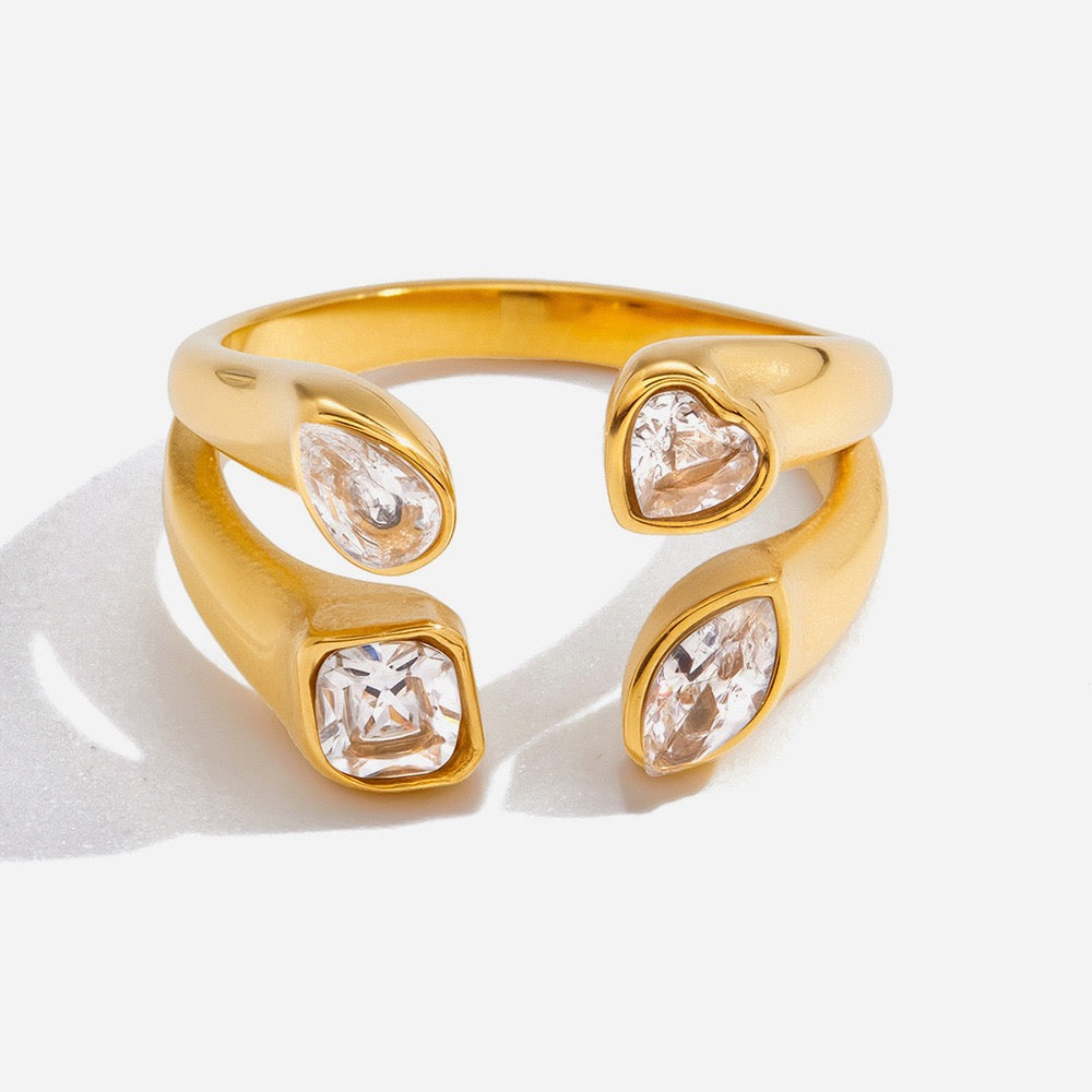 Valencia Zirconia Statement Ring