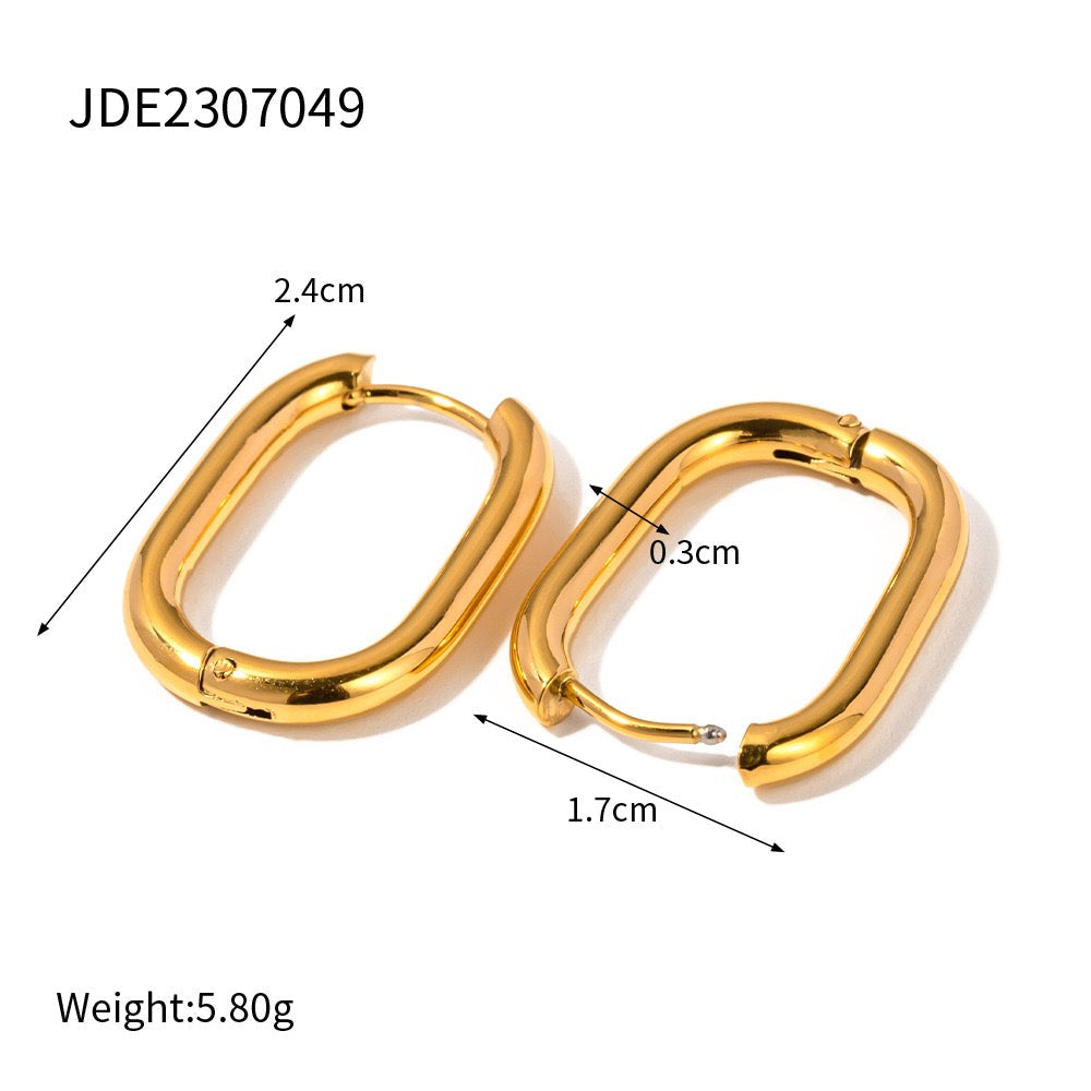 Classic shaped hoops