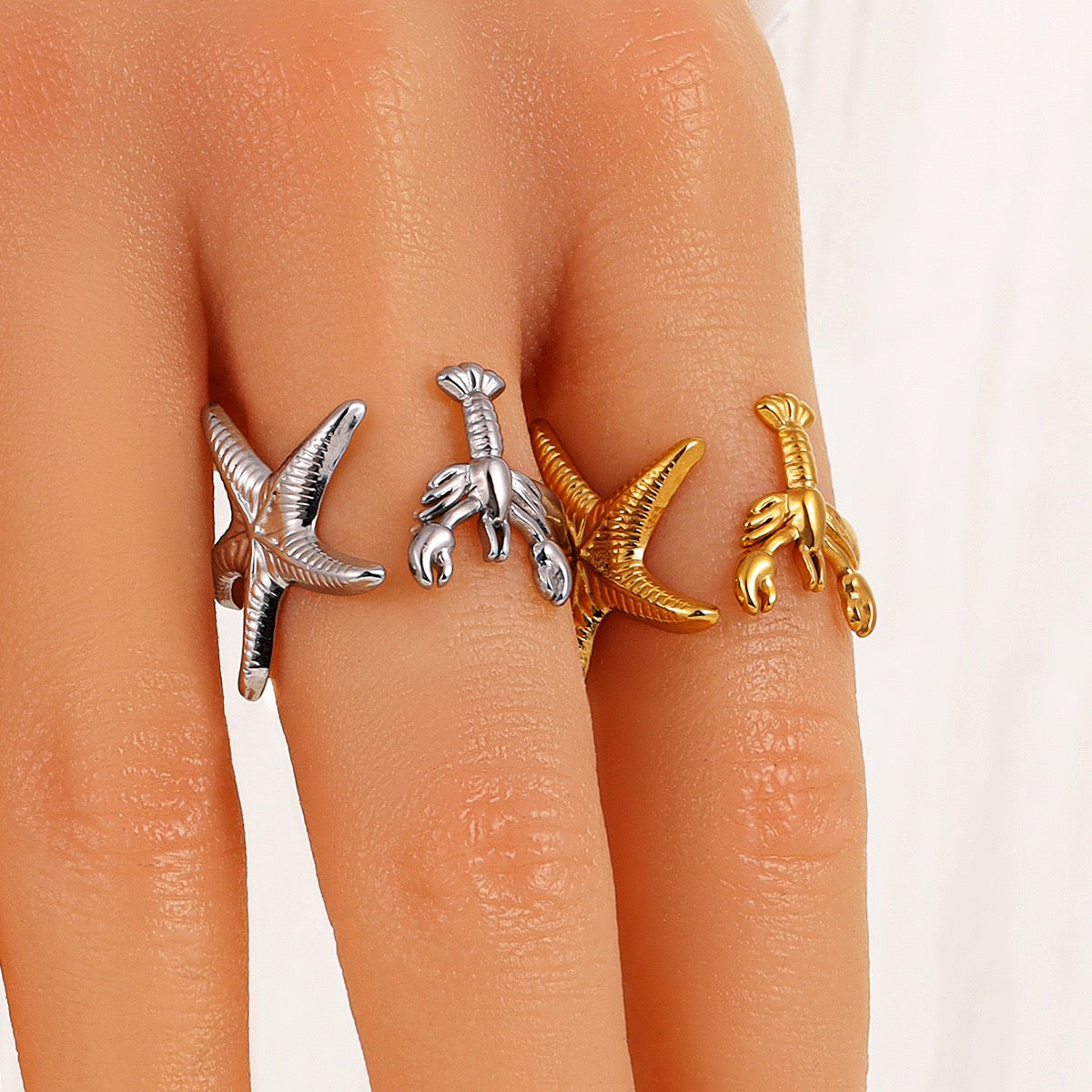 Solara Sea Creatures Ring