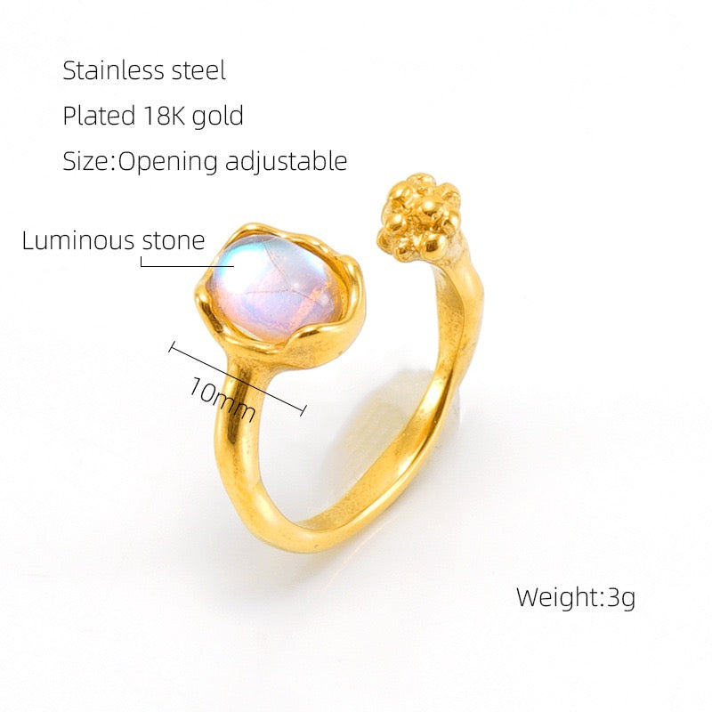 Iris Stone rings collection