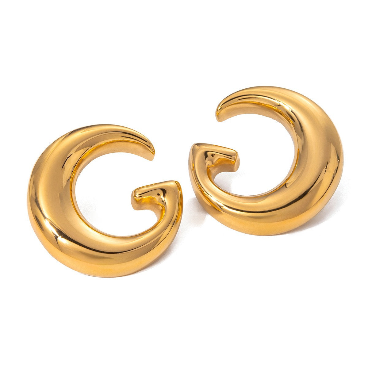 Texas square gate earrings