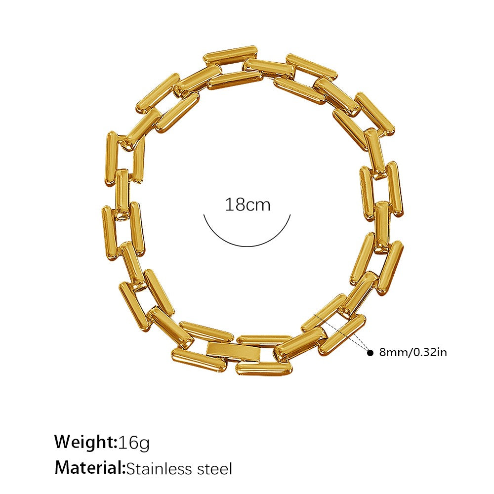 Square lock chains set