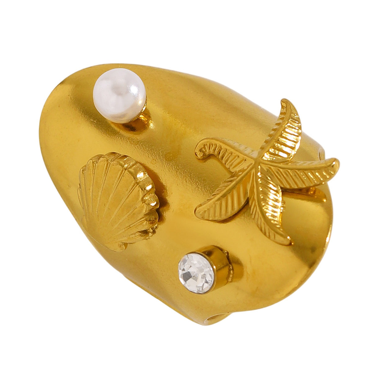 Pearly ocean starfish rings