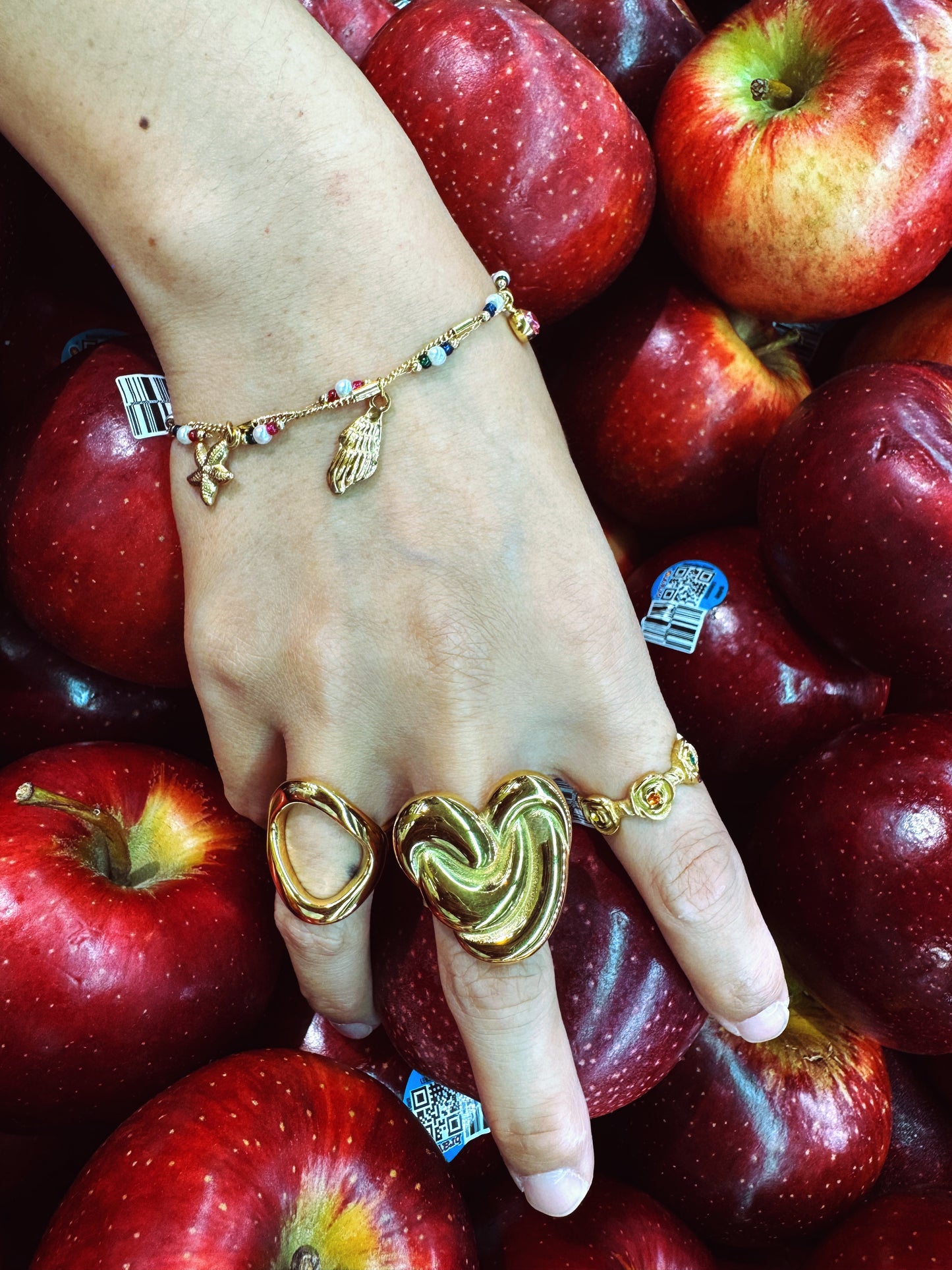 Anny Bondi rainbow charm bracelets collections