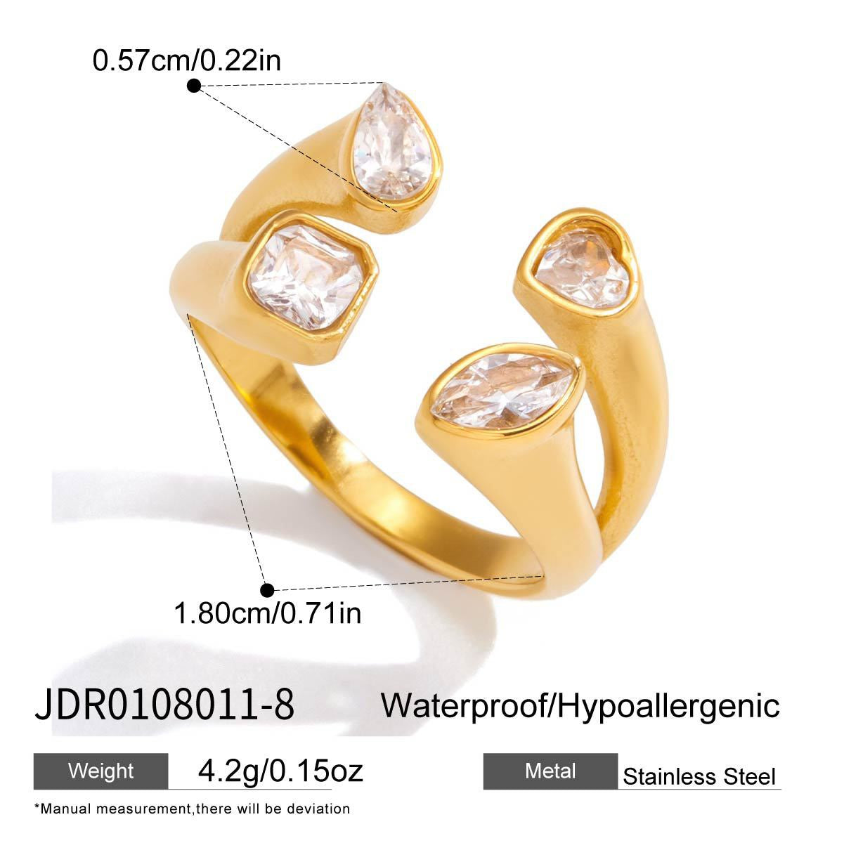 Valencia Zirconia Statement Ring