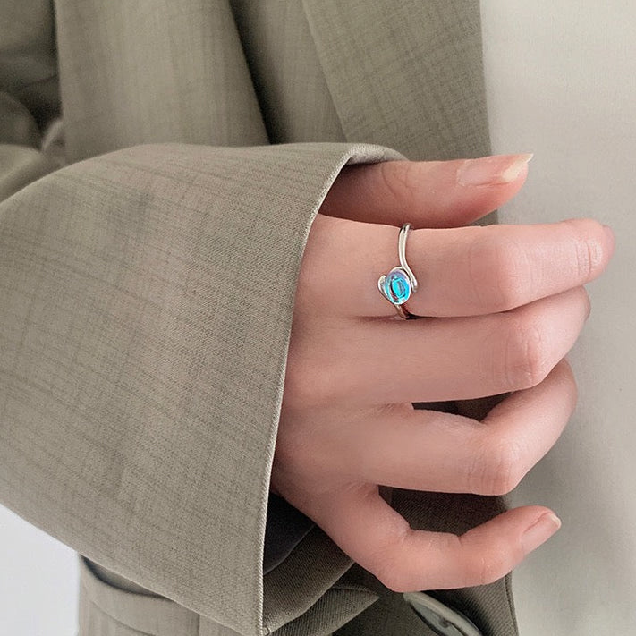 Alxie Moon stone rings