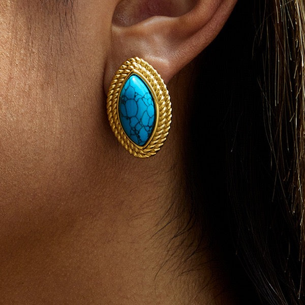 Gem vintage earrings
