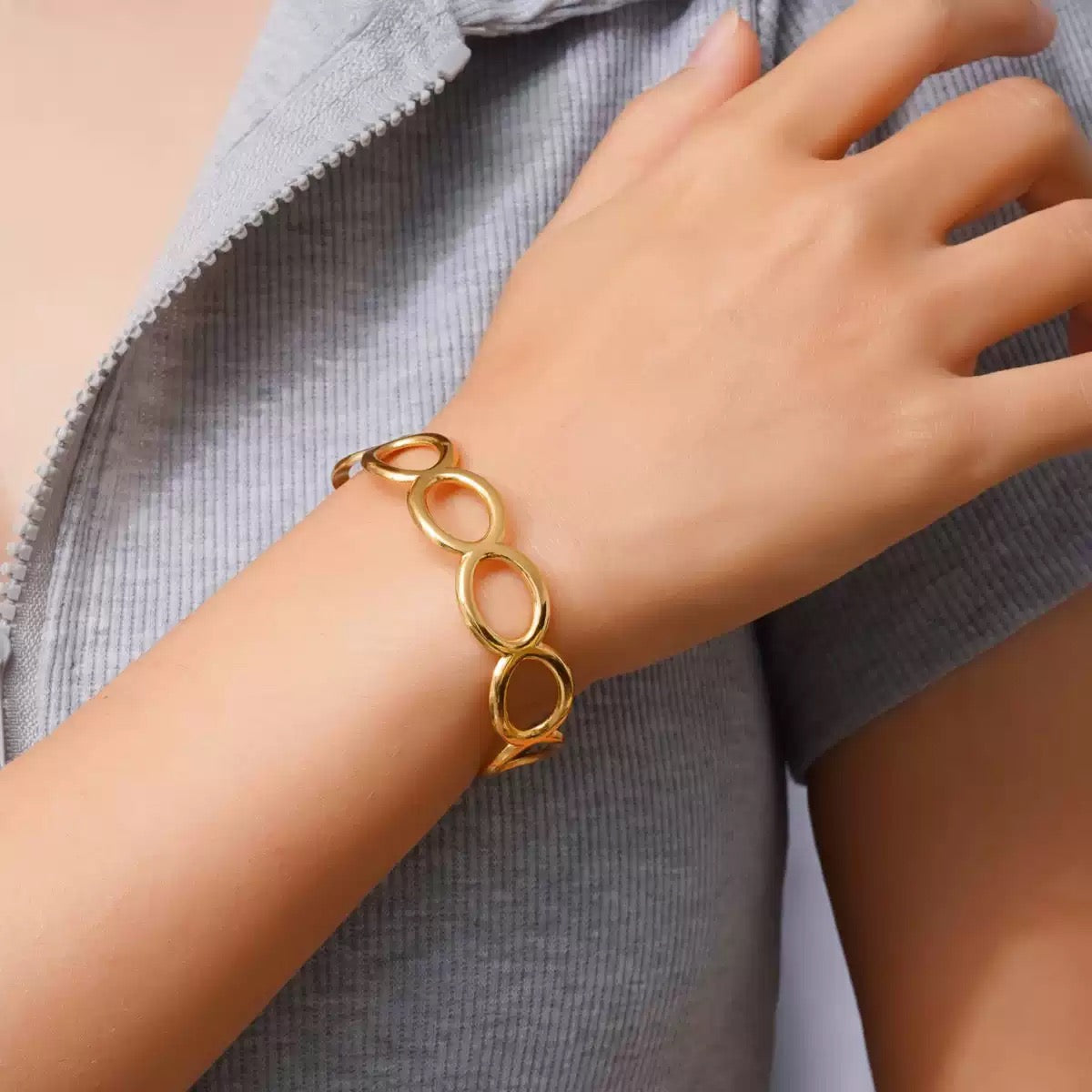 Hoop rings and bangles