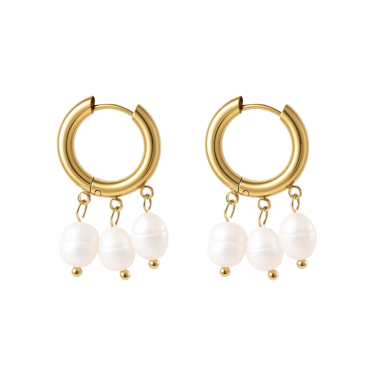Pearly earrings collection