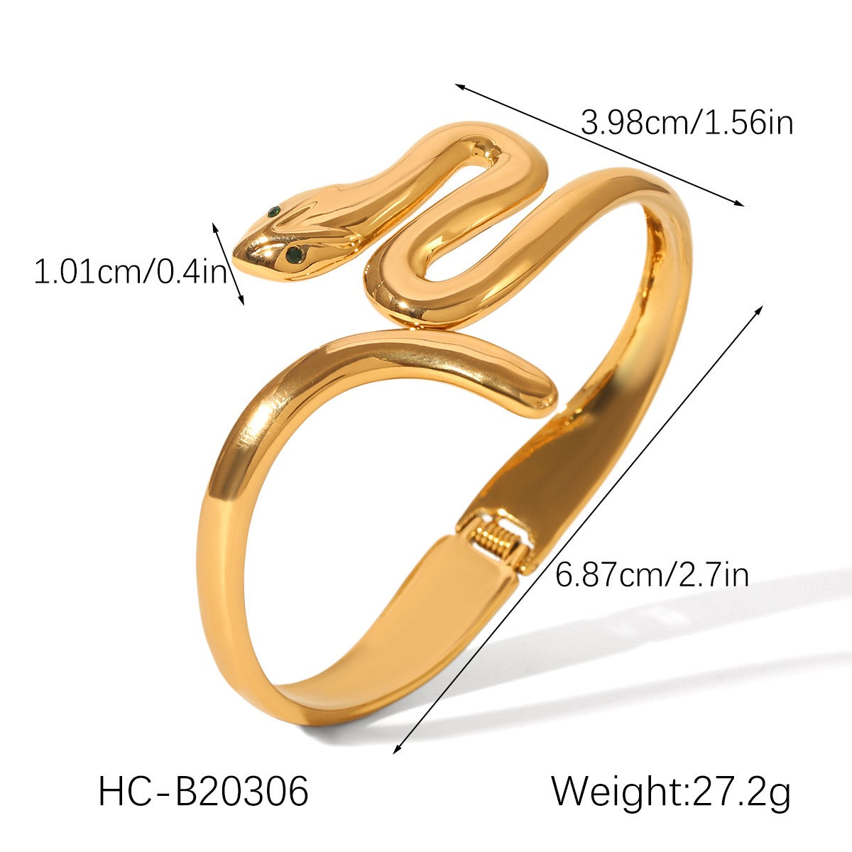 Grove snake bangle