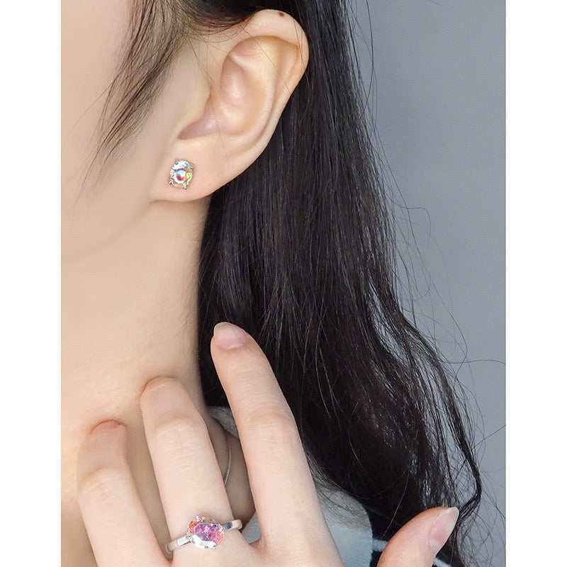 Celestia Opal Sterling Silver Ring