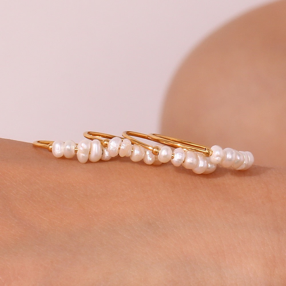 Kalani Sanity pearl handmade rings