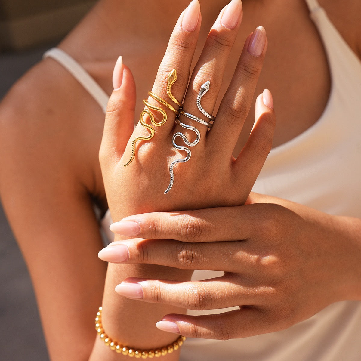 Tim Dainty snake ring