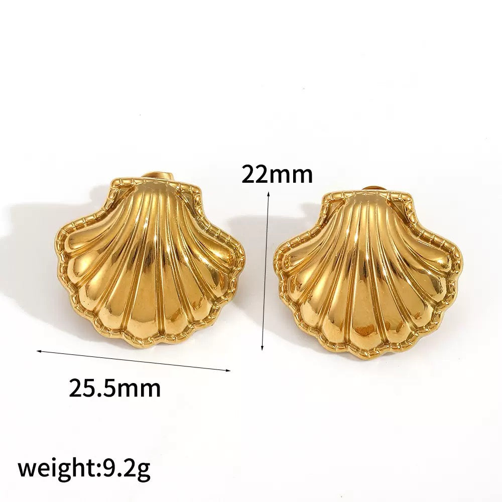 Louisa hoops abstract earrings